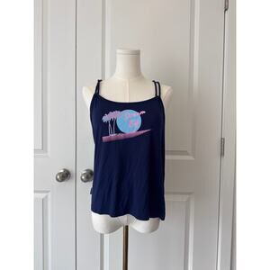 Beachbody Dream Big Retro Tank Barbiecore Workout Athleisure